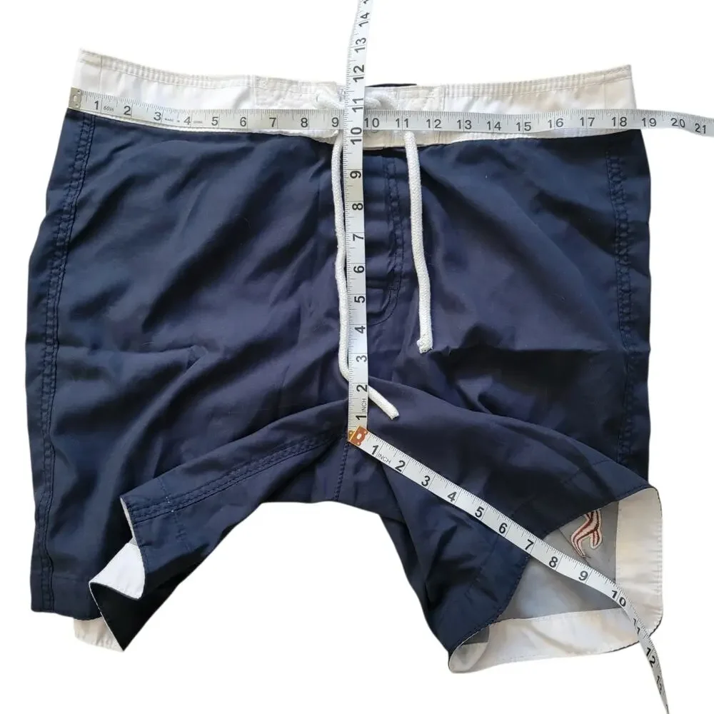 Hollister Board  Shorts Navy White Size XL